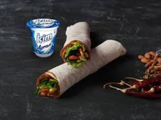 Çiğköfte Dürüm&ayran görseli