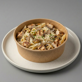 Trüflü Kremalı Tavuklu Penne görseli