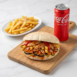 Etibeyaz Tavuk Döner Tombik Menü görseli