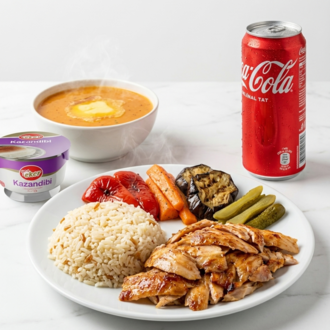 Pilav Üstü Tavuk Döner & Çorbalı Menü görseli