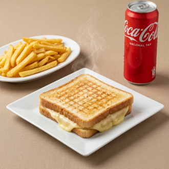 Kaşarlı Tost Menüsü görseli