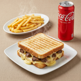 Kavurmalı Kaşarlı Tost Menü görseli