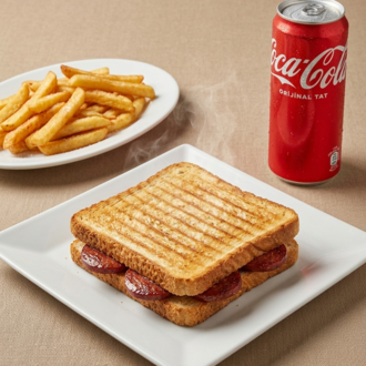 Sucuklu Tost Menüsü görseli