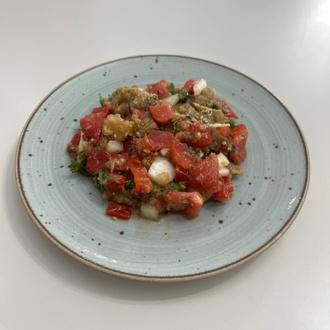 Hatay Usulü Köz Patlıcan Salatası görseli