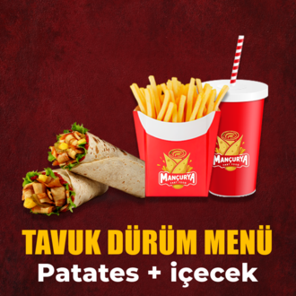 Tavuk Döner Dürüm Menü görseli