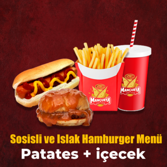 Sosisli Ve Islak Hamburger Menü görseli