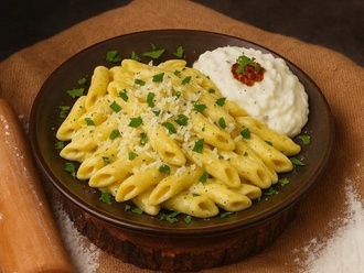 Yoğurtlu Penne görseli