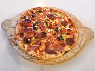 Karışık Pizza (Büyük Boy) görseli