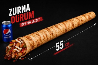 Hatay Usül Zurna Dürüm + Kutu Kola. görseli