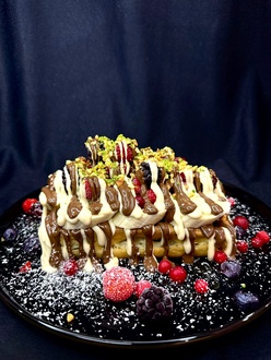 Orman Meyveli Waffle (Tek Kişilik) görseli