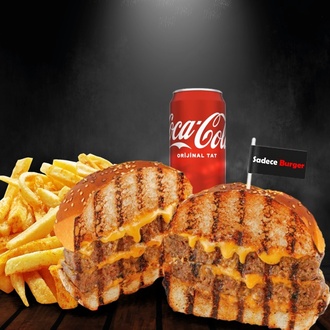 Cousin Duble Steak Burger Menü görseli