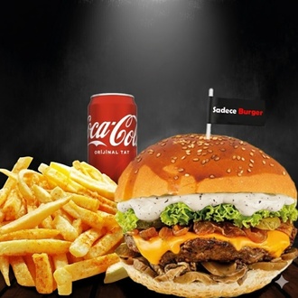 Cousin Trüf Burger Menü görseli