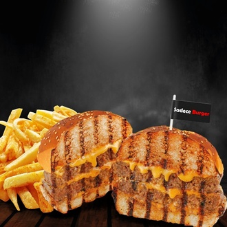 Cousin Duble Steak Burger görseli