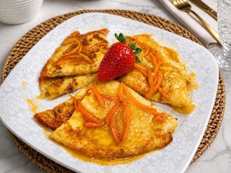Crêpe Suzette Portakallı görseli