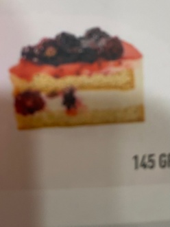 Tropikal Meyveli Dilim Pasta görseli