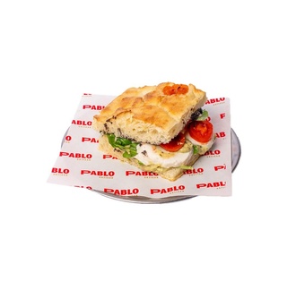 Focaccia Pesto Mozzarellalı Sandviç görseli