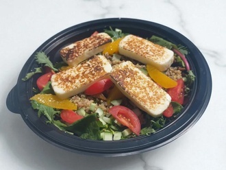 Hellimli Tahıl Salata görseli