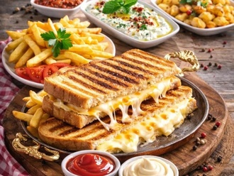 Sade Kaşarlı Tost görseli