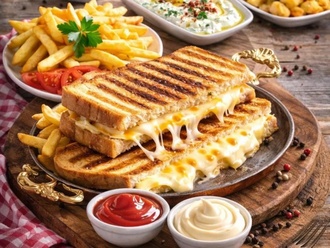 Sucuklu Kaşarlı Tost görseli