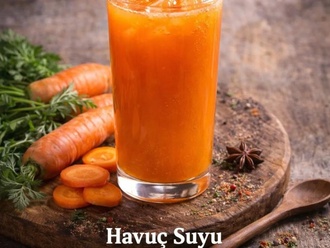 Taze Sıkma Havuç Suyu (300 Ml) görseli