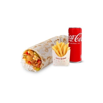 Burrito Tavuk Döner Menü görseli