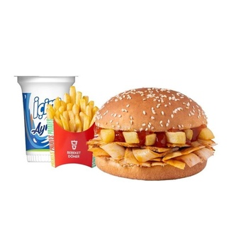 Çocuk Dönburger Menü (Tavuk Döner) görseli