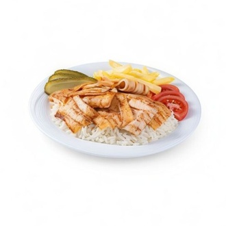 Pilav Üstü Tavuk Döner (100 Gr) görseli
