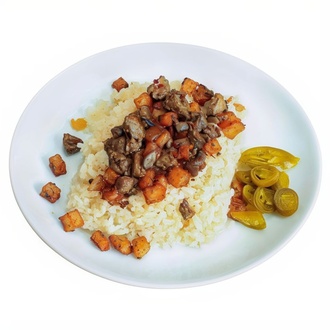 Tavuklu Ciğerli Pilav görseli