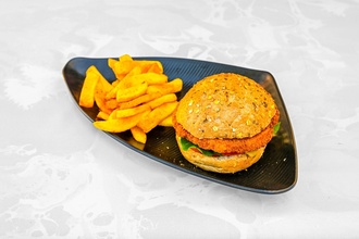 Klasik Tavuk Burger görseli