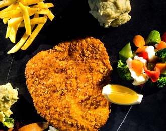 Doritoslu Tavuk Schnitzel görseli