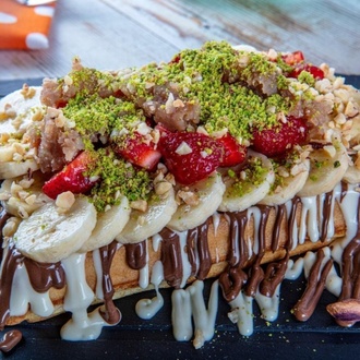 Double Belçika Waffle görseli