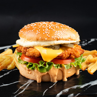 Regullar Buffalo Burger görseli