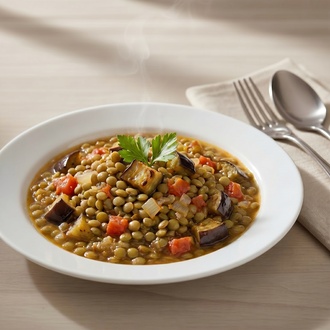 Patlıcanlı Yeşil Mercimek (Mahluta) görseli