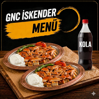 Gnç 2'Li Tavuk İskender Menü görseli