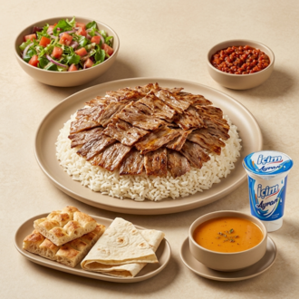 Pilav Üstü Döner Menü görseli