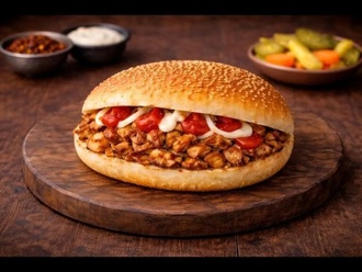 Tombik Yarım Ekmek Arası Tavuk Döner (100 G) görseli