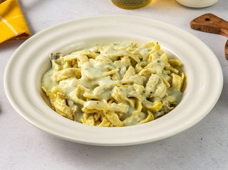 Tagliatelle Fettuccine Pesto görseli
