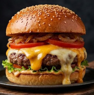 California Double Cheese Burger görseli