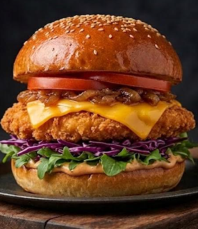 Çıtır Tavuk Burger görseli