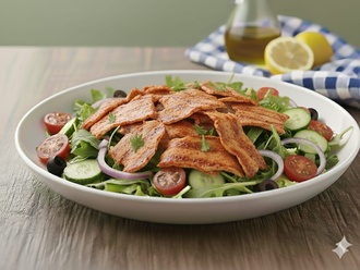 Tavuk Dönerli Salata görseli