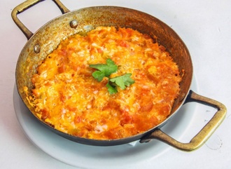 Kaşarlı Mantarlı Menemen görseli
