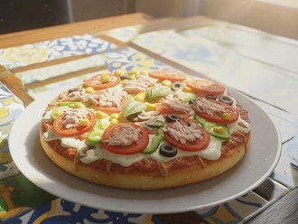 Ton Balıklı Pizza Tost görseli
