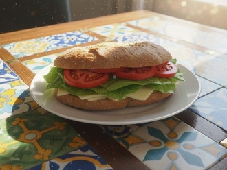 Kaşarlı Sandviç görseli
