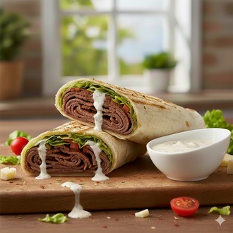 Et Dönerli Wrap görseli