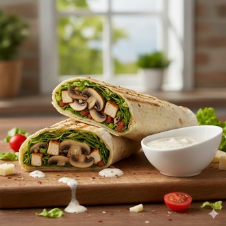 Mantarlı Wrap görseli