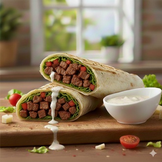 Ciğerli Wrap görseli