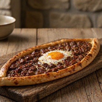 Kavurmalı Pide görseli
