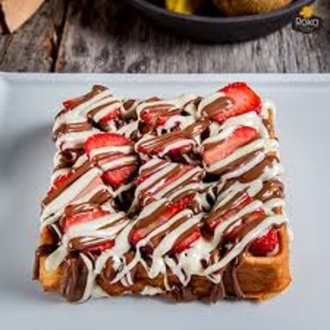 Kooks Extra Çilekli Waffle görseli