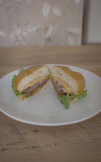 Mantarlı Burger görseli
