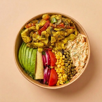 Körili Tavuk Bowl görseli
